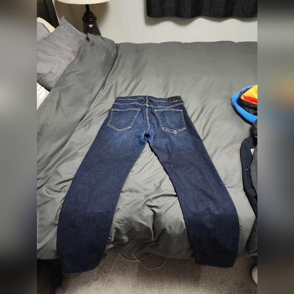 Men's silver jeans - Picture 2 of 3